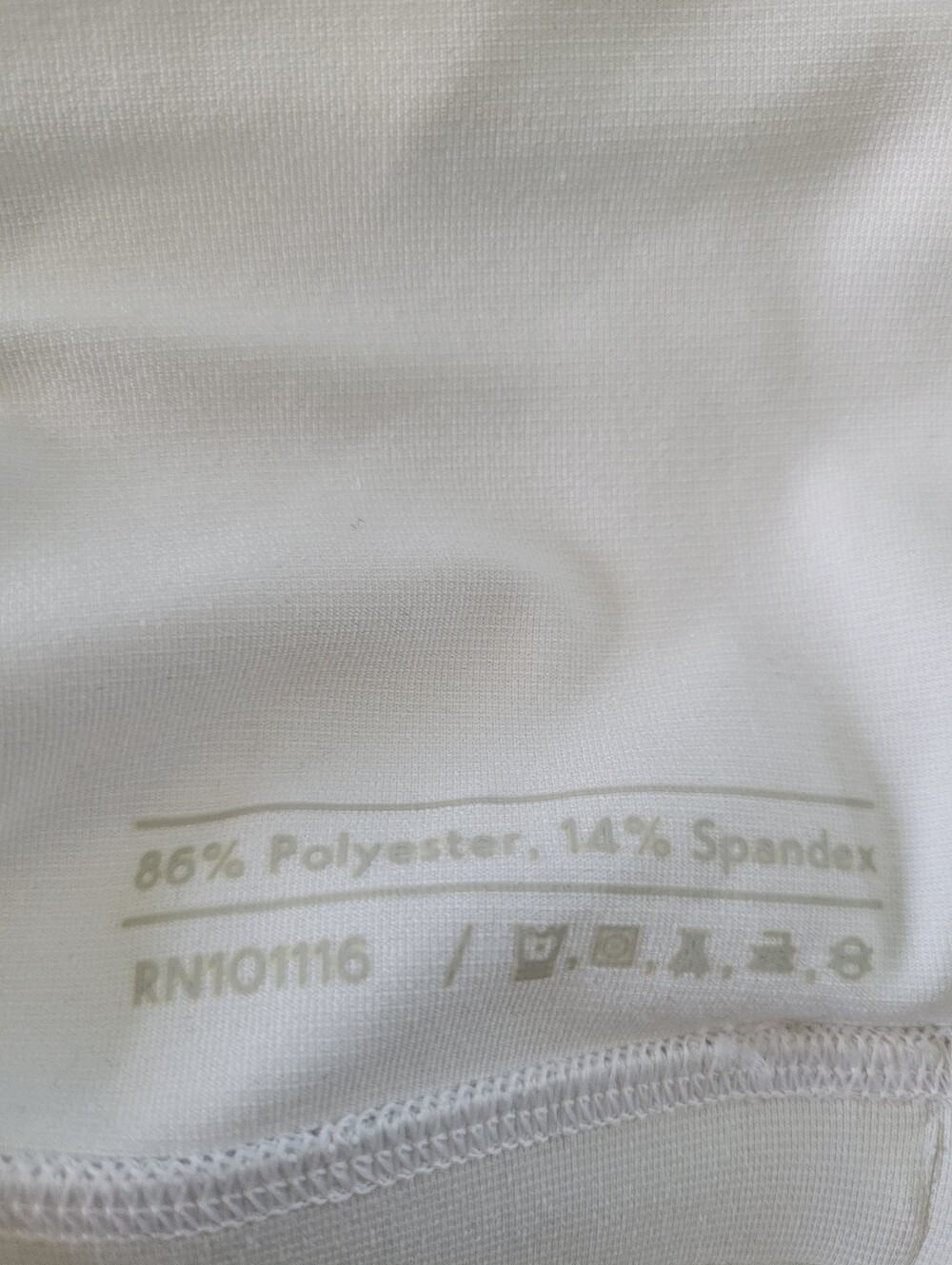 Outdoor Voices Scoop Peakaboo Cutout Bra White L - Picture 9 of 10